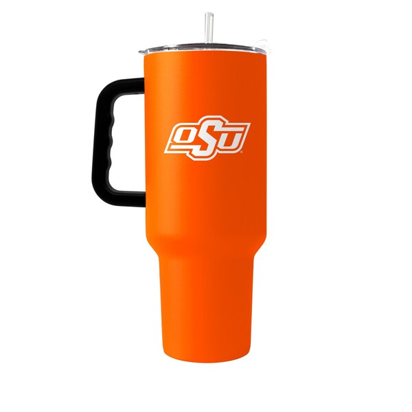Logo Brands OK State 40oz Flipside Powder Coat Tumbler 193-S40PT-34 - main